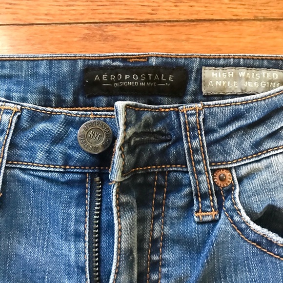 Aeropostale High Waisted Ankle Jeans/Jeggings - Picture 4 of 4